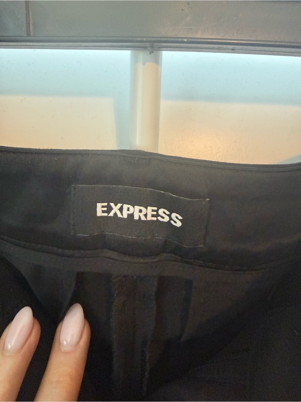 Express Black Boot Cut Dress Pants - Picture 5 of 8